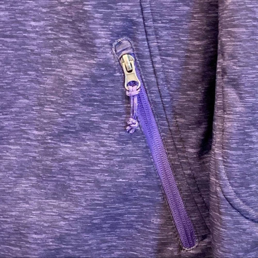 Free Country Purple Fleece Lined Hoodie Jacket L - Picture 3 of 14